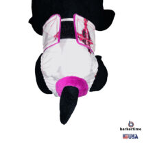 abstract red diaper – model 2