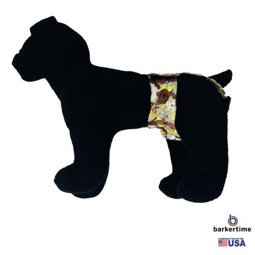 brown doggie with bones diaper pull-up - model 1 brown doggie with bones diaper pull-up - model 1