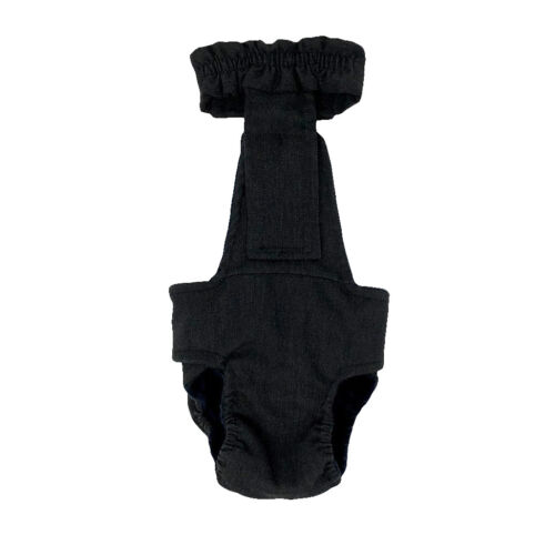 charcoal gray diaper overall - back charcoal gray diaper overall - back