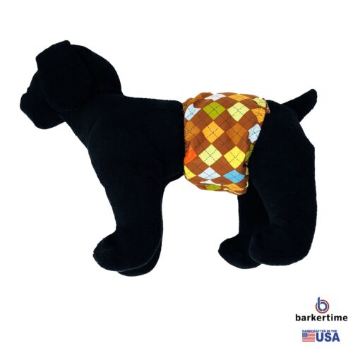 classic brown argyle belly band - model 1 classic brown argyle belly band - model 1