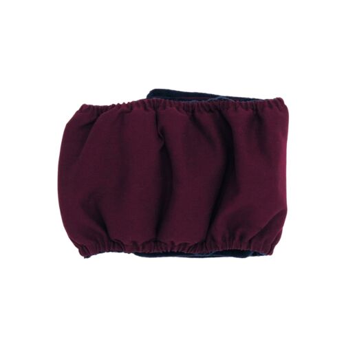 merlot red belly band - back merlot red belly band - back