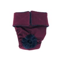 Merlot Red   Dog Diaper