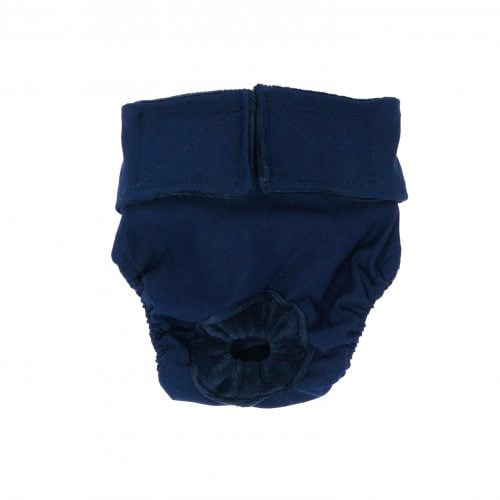 Barkertime Navy  Blue  Washable Cat  Diaper Made in USA