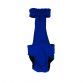 royal blue diaper overall - back
