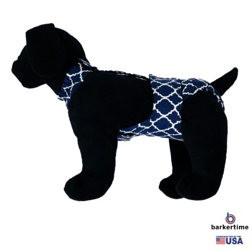 white quatrefoil on blue diaper overall - new - model 1 white quatrefoil on blue diaper overall - new - model 1