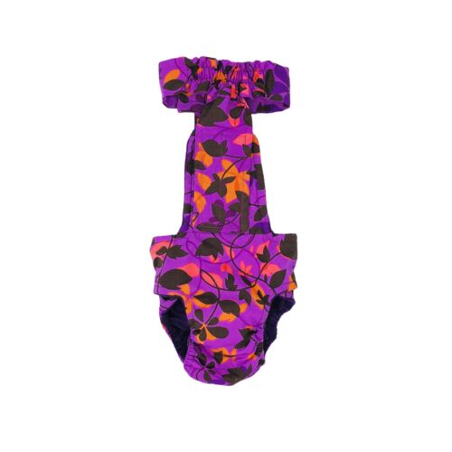 flower in the wind diaper overall - back - new flower in the wind diaper overall - back - new