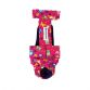 skeleton figures on pink diaper overall - new