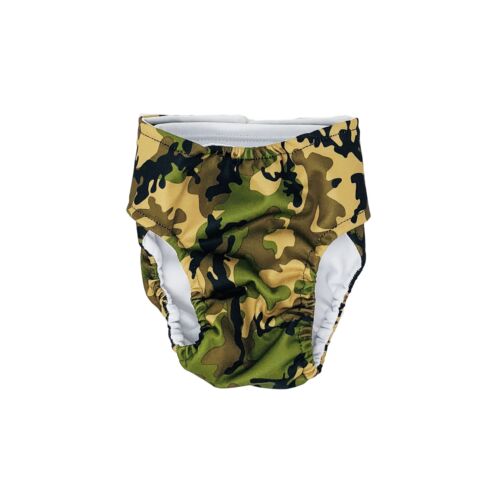 camo swim diaper - back camo swim diaper - back