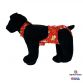 good doggie on red diaper overall - new - model 1