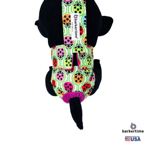 happy ladybug diaper overall - model 2 happy ladybug diaper overall - model 2