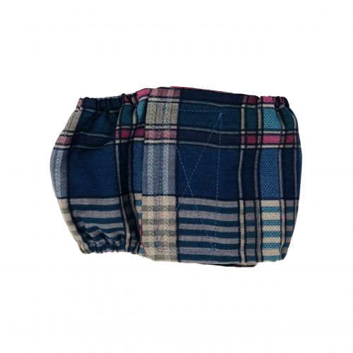 rustic plaid belly band