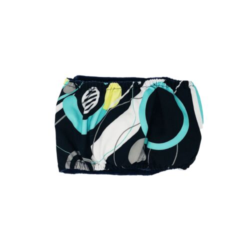 abstract circles belly band - back abstract circles belly band - back