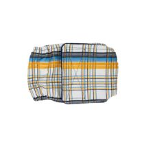 Blue and Yellow Plaid Dog Belly Band