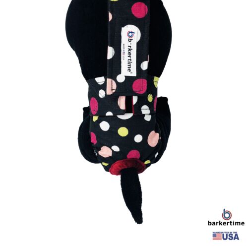 colorful polka dot on black diaper overall - new - model 2 colorful polka dot on black diaper overall - new - model 2