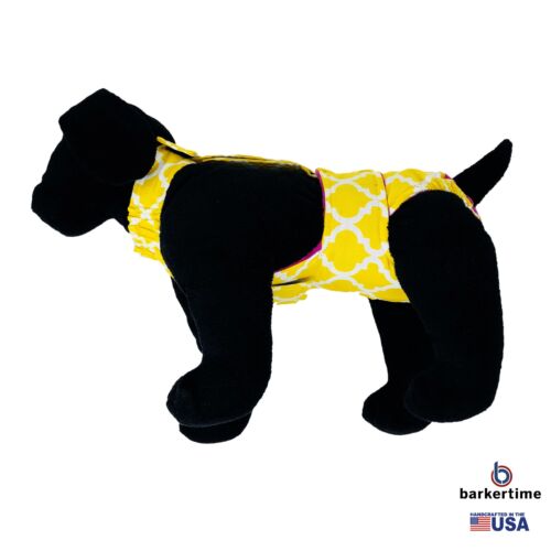 white quatrefoil on yellow diaper overall (new) - model 1 white quatrefoil on yellow diaper overall (new) - model 1