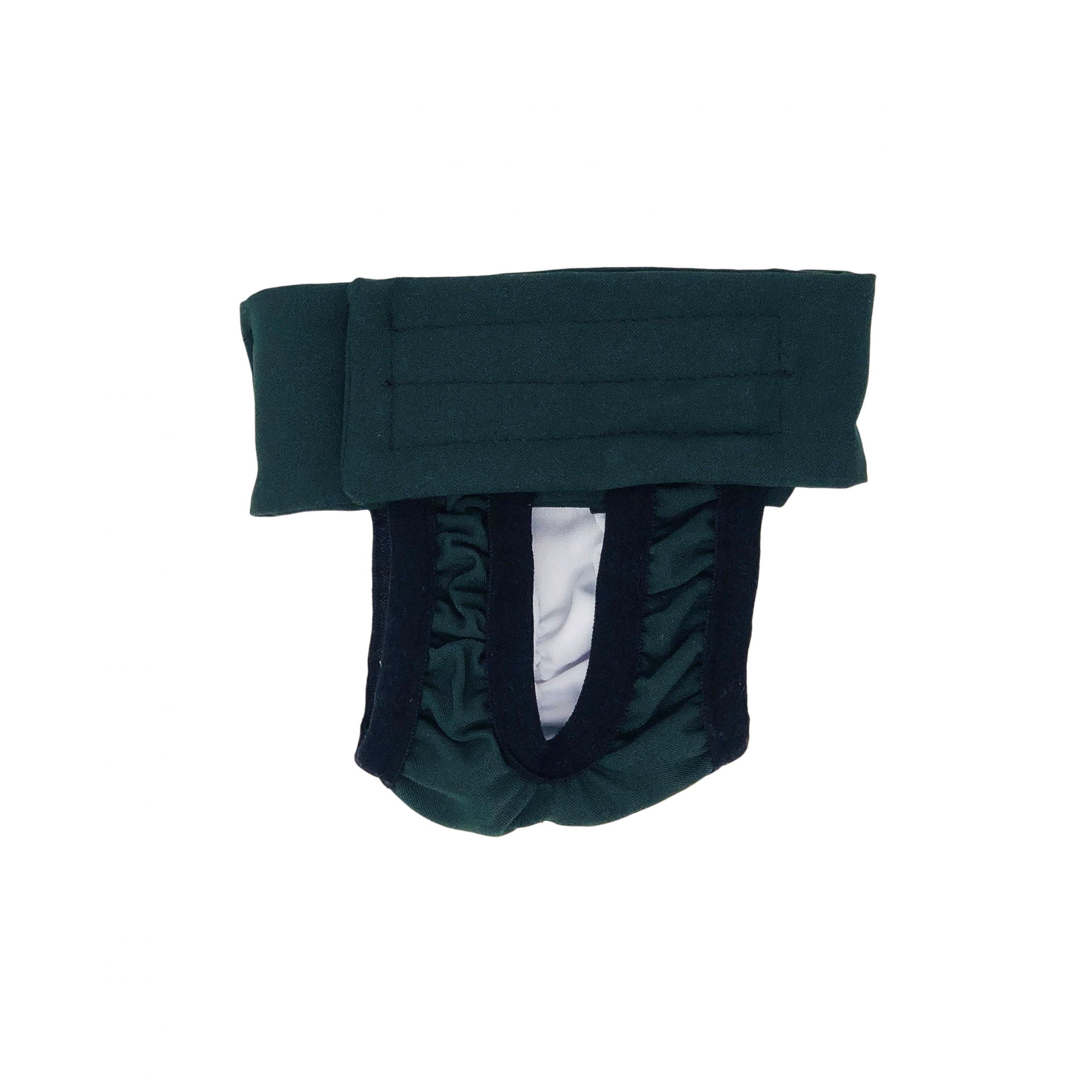 Olive Green  Dog Diaper Pull-up