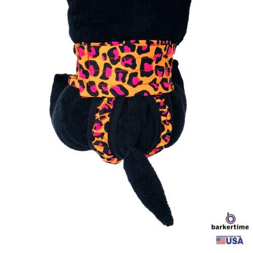 orange hot pink leopard diaper pull-up - new - model 2 orange hot pink leopard diaper pull-up - new - model 2