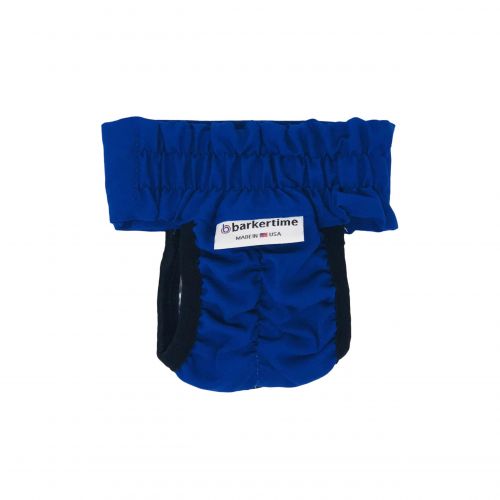 royal blue diaper pull-up - new - back