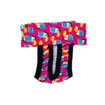 Toucan on Pink  Dog Diaper Pull-up