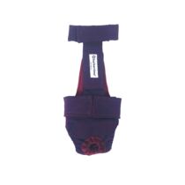 Regal Purple   Dog Diaper Overall