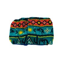 American Southwest on Blue Teal Dog Belly Band