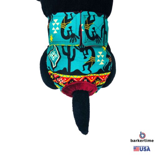 american southwest on blue teal diaper 2 - model 2 american southwest on blue teal diaper 2 - model 2