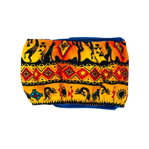 american southwest on yellow belly band - back american southwest on yellow belly band - back