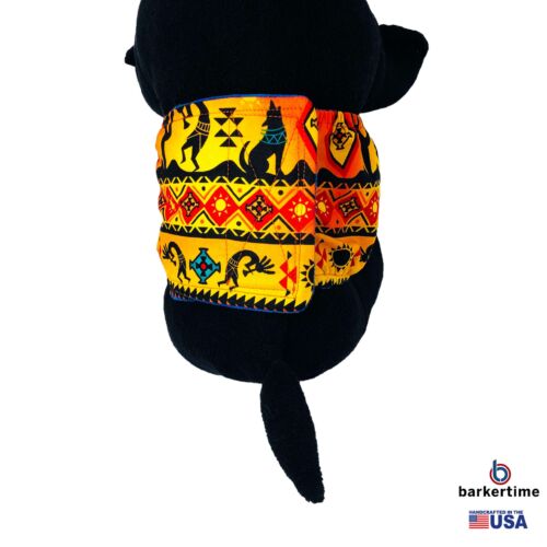 american southwest on yellow belly band - model 2 american southwest on yellow belly band - model 2