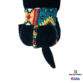 american southwest pattern on blue teal diaper pull-up. - model 2