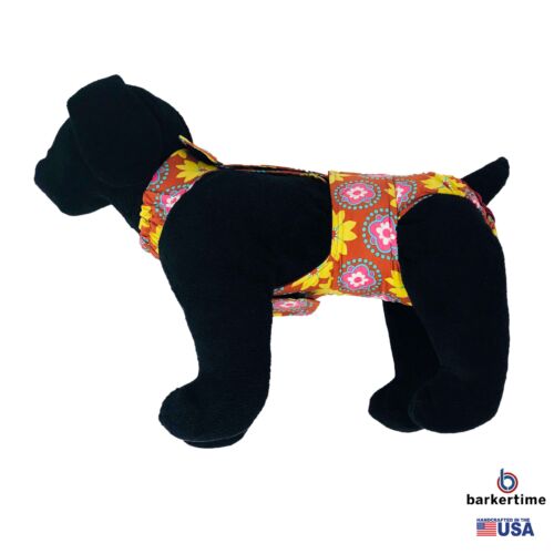 forever flower on brown diaper overall - model 1