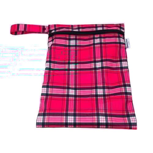 pink plaid wet bag pink plaid wet bag