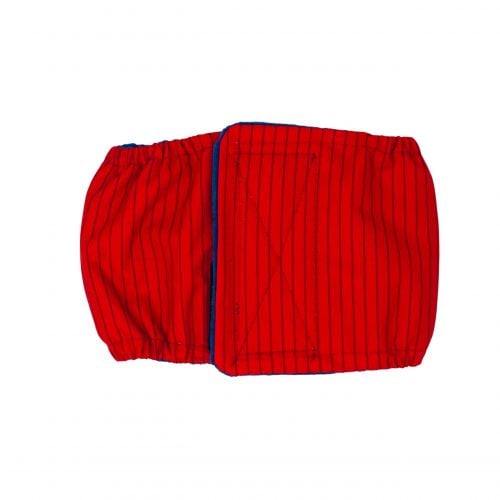 red stripes waterproof belly band