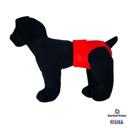red stripes waterproof diaper - model 1