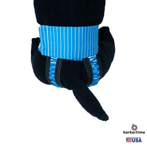 blue stripes waterproof diaper pull-up - model 2 blue stripes waterproof diaper pull-up - model 2