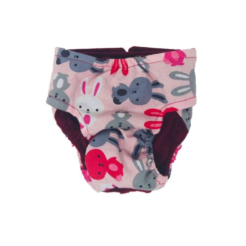 happy bunny diaper - new - back happy bunny diaper - new - back