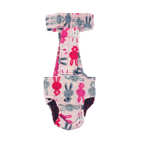 happy bunny diaper overall - new - back happy bunny diaper overall - new - back