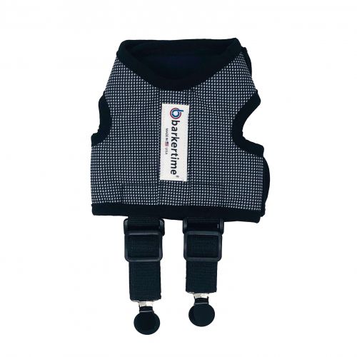 gingham suspender harness