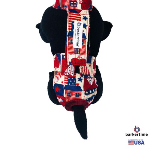 patriotic hearts diaper overall - model 2 patriotic hearts diaper overall - model 2