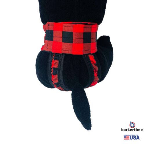 buffalo plaid diaper pull-up - model 2 buffalo plaid diaper pull-up - model 2