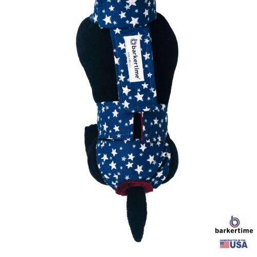 white stars on navy blue diaper overall - model 2 white stars on navy blue diaper overall - model 2