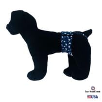 white stars on navy blue diaper pull-up – model 1