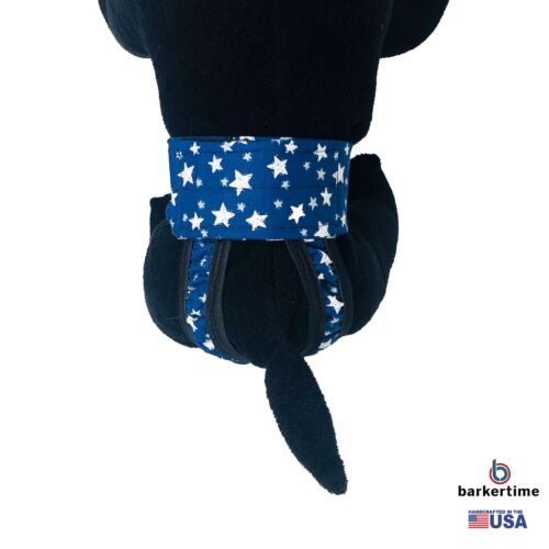 white stars on navy blue diaper pull-up - model 2 white stars on navy blue diaper pull-up - model 2