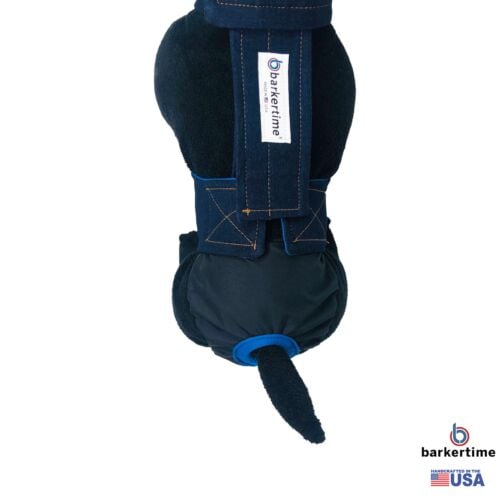 denim on black premium diaper overall - model 2 denim on black premium diaper overall - model 2