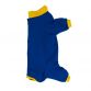 royal blue with yellow cuff peejama long sleeve