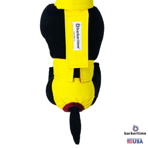 yellow waterproof diaper overall - model 2 yellow waterproof diaper overall - model 2