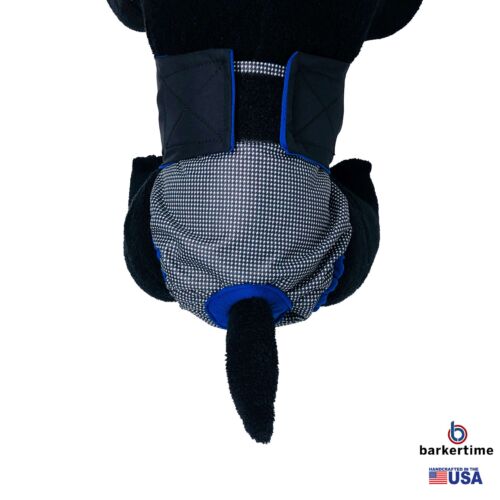 black on gingham diaper - model 2 black on gingham diaper - model 2