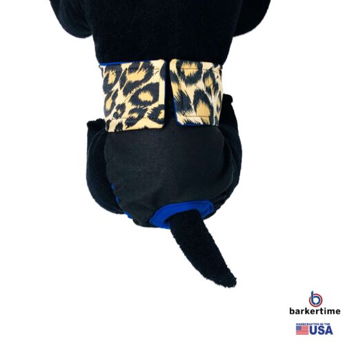 cheetah on black diaper - model 2 cheetah on black diaper - model 2