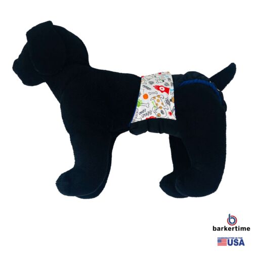 Ruff ruff on black diaper - model 1 Ruff ruff on black diaper - model 1