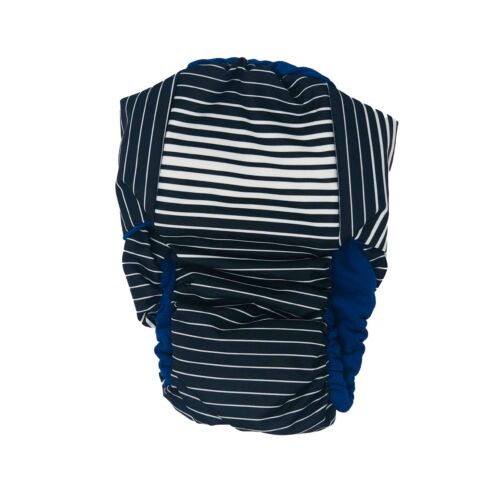 black stripes premium diaper - back black stripes premium diaper - back