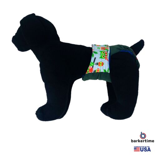 holiday owl on green diaper - model 1 holiday owl on green diaper - model 1